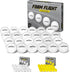 GoSports Foam Flight Practice Golf Balls - Choose White or Yellow -