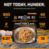 Backpacking 2-Pack (4 Peak Refuel Sweet Pork and Rice | Freeze-Dried Hiking, & Camping Meals | Amazing Taste | Real