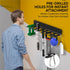 Heavy-Duty Gym Storage Rack + Jump Rope, Wall Mount Organizer for Weights & Gym Equipment