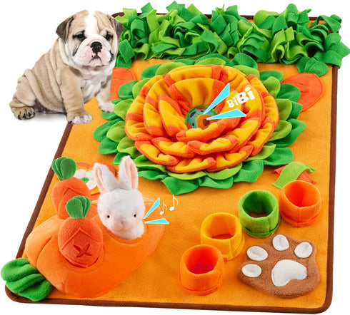 Pet Snuffle Mat for Dogs Sniff Mat Nosework Feeding Mat Slow Feeder