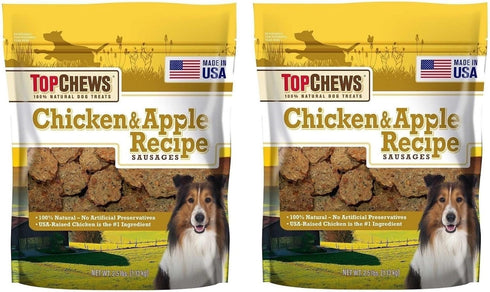 Chicken & Apple Sausages 2 Pack - 40 Ounces Each