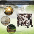 Xumfabuy 80-100 Cow Print Patio Cooler Cover, Outdoor Bar Cart Cover for Quart Rolling Ice Chest Cooler, Cart Covers