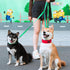 EXCELLENT ELITE SPANKER Reflective Dual Dog Leash, 5FT Multiple Dog Leash with Padded Handle for Two Dogs Walking