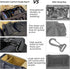 Range Bag for Handgun Ammo Shooting, L/XL Tactical Gears Accessories Duffle Sport Bag with Lockable Zipper, Molle