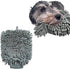 SPOT Clean Paws Chenille Microfiber Dog Towel Mitt - Super Absorbent, Quick-Drying, Washable, 9.5in x 7in, Odor-Free