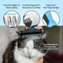 MalsiPree Cat Grooming Brush for Shedding - 2 in 1 Deshedding Tool and Undercoat Rake for Cats & Small Dogs