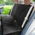 PETICON Waterproof Scratchproof Pet Bench Seat Covers for Cars, SUVs, Nonslip Durable Back Seat Cover for Dogs