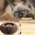 Magic Organ Cat Scratching Board, Sturdy and Durable Cardboard Cat Scratcher, Easy to Use, Multi-Purpose, Protects Furniture, Comes with Toy Bell Ball and Catnip