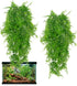 RAINFLOW 2PCS Reptile Plants for Terrarium - Fake Hanging Terrarium Plants, Artificial Boston