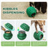 3 1 Frozen KADTC All in ONE - in - Honey Jar Durable Dog Fillable Toy Lick Treat Tray & Food Dispensing Balls Peanut