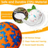 Leyndo 10 Pack Dog Balls for Aggressive Chewers - 2.5" Interactive Tennis Balls for Dogs of All Sizes