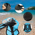 Kids Snorkel Set with Mask, Fins, Mesh Bag, Anti-Fog Snorkeling Gear for Swimming