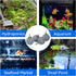 AQUANEAT Pond Air Stone: 2 Inch Long Lasting Aerator Oxygen Diffuser for Aquarium, Fish Tank, Hydroponics, Ponds