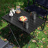 Godely Folding Camping Table,Outdoor Side Table,Carbon Steel Material,Collapsible Table Lightweight with Carry Bag