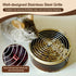 Arfubye Chinchilla Chinchillas, Ceramic Litter Box Corner Litter Box for Small Pets Round Potty Trainer Corner Litter