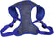 Coastal Pet Comfort Soft Sport Wrap Adjustable Dog Harness - Durable Grey with Blue Harness for Large & Small Dogs,