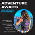 Sojourner Hydration Pack, Water Backpack with 2L Bladder for Hiking, Running, Biking