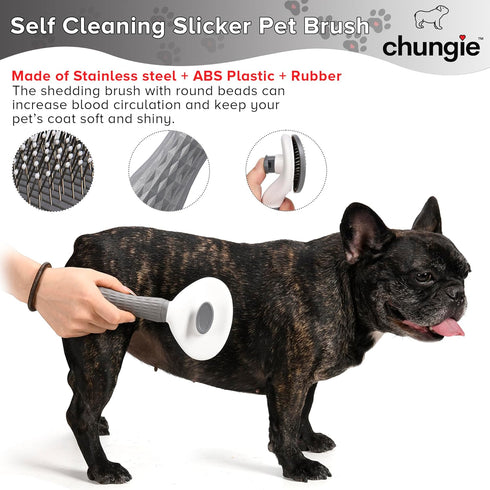 Dog Grooming Hammock for Small Dogs, Restraint for Nail Trimming with Pet Nail Clipper, Slicker Brush, Dog Hanging