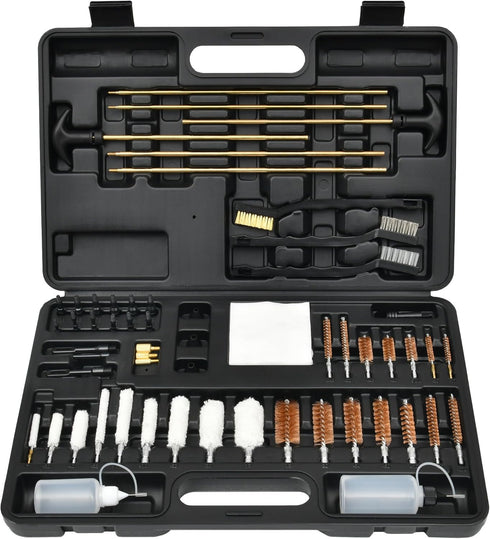 GLORYFIRE Universal Gun Cleaning Kit for All Guns, Gun Brushes, Elite Brass Rods, Hunting Gear Accessories