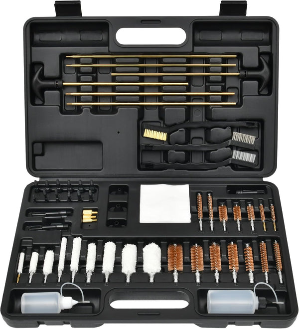 GLORYFIRE Universal Gun Cleaning Kit for All Guns, Gun Brushes, Elite Brass Rods, Hunting Gear Accessories