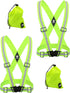 Fully Adjustable Safety Straps Reflective Vest for Running Hi Vis Suspenders for Men Women Safety Vests