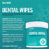 Pet MD Dog Breath Freshener Dental Wipes for Dogs, Tartar and Plaque Remover, 100 Count