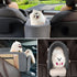 Dog Car Seat Cat Carrier, Booster Seat on Car Armrest, Travel Bags for Cats Dogs with Easy Carrying Strap