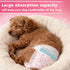 MCJAOHJG Diapers,100 Count,Small,Super Female Dog Diapers,Disposable Dog Absorbent Leak-Proof Diapers for Dogs
