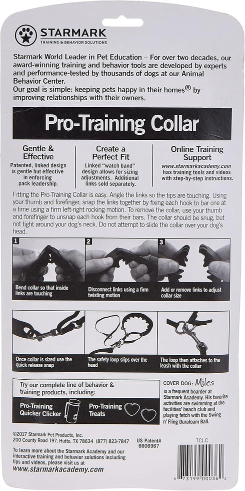 Starmark Pro-Training Dog Collar Large