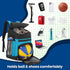 Backpack Hsmihair Basketball Large Sports Bag for Men&Youth,Gym Bag with Separate Ball & Shoes Compartment,Travel Bag