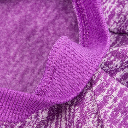 3 Pack Dog Sweater for Small Dogs, Warm Soft Pet Clothes for Winter Christmas (Pink+Purple+HotPink, X-Small)