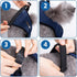 Adjustable Black Reusable Dog Diapers for Female Dogs (Size S)