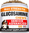 Senior Advanced Glucosamine Chondroitin Joint Supplement for Dogs - Hip & Joint Pain Relief Pills for Large & Small