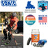 SONIC Turbo Wash, Complete Skate Bearing Cleaning Kit, Includes 8 oz Citrus Cleaner, Made in USA