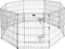 Pet Trex 24" Exercise Playpen for Dogs, Eight 24" x 30" High Panels with Gate