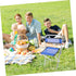 POPETPOP Multi-Functional Folding Stool Lightweight Portable Camping Chair Collapsible Outdoor Fishing Stool Durable
