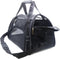 Cat Carrier, Soft-Sided Pet Travel Carrier for Cats and Dogs, Portable Foldable Pet Bag, Airline Approved (Medium-Black)
