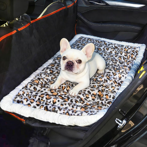 Backseat Dog Bed Mat, Dog Mat for Car Backseat Extender, 24.8'' x