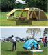 Tent Ring Replacement with Pins - 5pcs Ultra Light Galvanized Camping Repair Kit