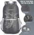 ZOMAKE 20L Ultra Lightweight Hiking Backpack - Packable Water Resistant Daypack for Men Women (Medium Grey)