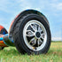 RUTU Heavy Duty Tire 10x2 / 10x2.125 - Compatible with Smart Electric Balance Scooter Bike, Bicycle, Tricycle