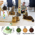 9PCS Catnip Toys, 360 Rotatable Silvervine Ball Kitten Chew Treat for Indoor Dental Care