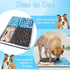 17.3"23.6" Snuffle Mat for Dogs, Interactive Feed Mat for Boredom, Pet Foraging Mat for Smell Training and Slow Eating