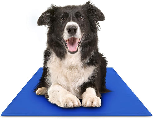 Hugs Pet Products Chillz Gel Mat, Large - Non-Toxic Pressure-Activated Cooling Pad for Pets, Ideal for Home, Travel &