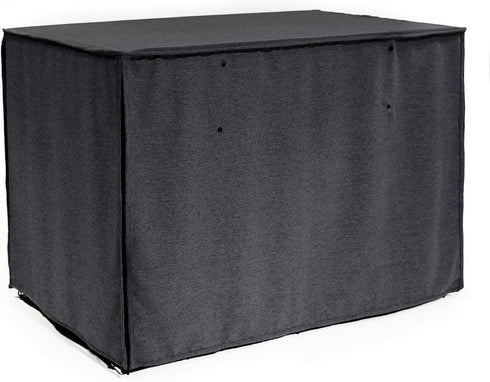 Friends Forever 30 inch Metal Dog Crate Cover, Light Blocking Protective Curtain, Machine Washable