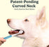 360, 2 Jasper Macrobrush Dog Toothbrush for Medium to Large Dogs, Soft-Bristled Dog Tooth Brushing Kit - Premium