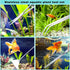 Aquarium Aquascape Tools Kit, 15 Inch Stainless Steel Aquatic Plants Tools for Fish Tank Cleaning