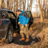 Sunnymove Portable Wader Bag with Vented Mesh Changing Pad Wading Storage Duffle Waders and Boots for Fly Fishing