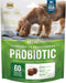VetIQ Probiotic Supplement for Dogs, 60 Count Digestive Support, Nourishes Gut Bacteria, Hickory Smoke Flavor