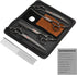 Set Dog Grooming Scissors Kit, Fcysy Professional Pet Hair Cutting Shears with Curved & Straight Blades Scissors